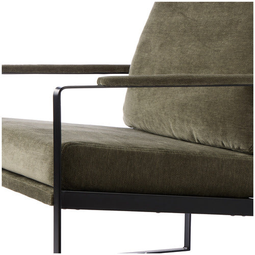THE HOME COLLECTIVE ALDRIA CHENILLE ARMCHAIR