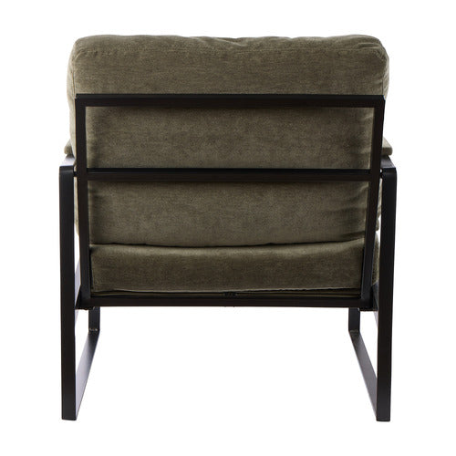 THE HOME COLLECTIVE ALDRIA CHENILLE ARMCHAIR