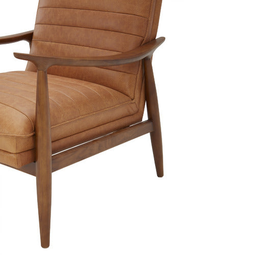 ALDRIC GENUINE LEATHER ARMCHAIR