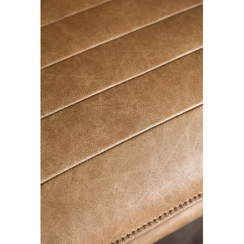 ALDRIC GENUINE LEATHER ARMCHAIR