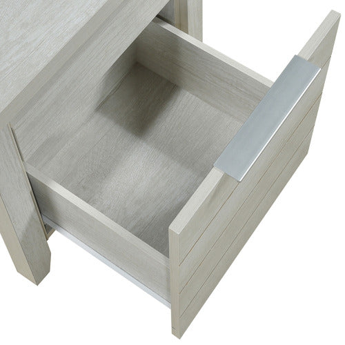 SOUTHERN STYLERS ALEXA 2 DRAWER BEDSIDE TABLE