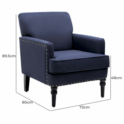 NATURALLY PROVINICIAL ALEXA UPHOLSTERED ARMCHAIR