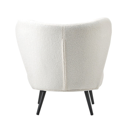 LIVING FUSION ALEYN BOUCLÉ WING BACK CHAIR