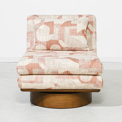 BROOKLYN AND BELLA ALINE SWIVEL ACCENT CHAIR
