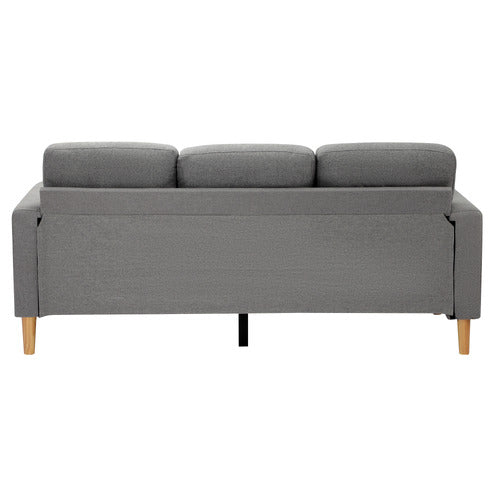 LIVING FUSION ALINUR 3 SEATER SOFA & OTTOMAN SET