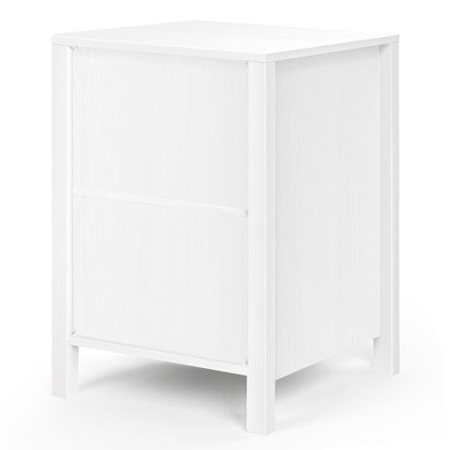 HOXTON ROOM ALIRA RATTAN 1 DRAWER BEDSIDE TABLE