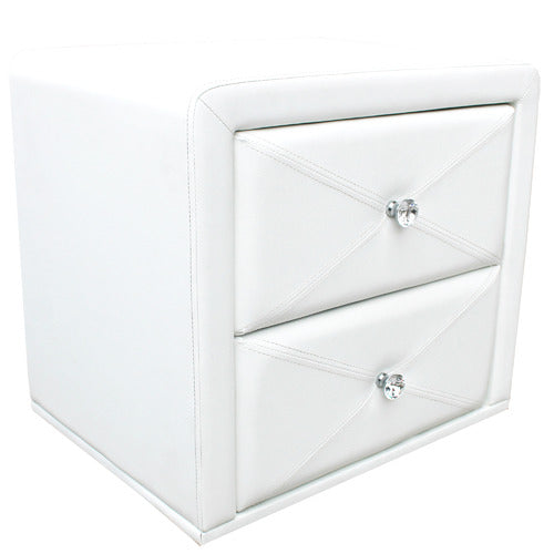 PROJECT KINDY FURNITURE PRINCESS FAUX LEATHER BEDSIDE TABLE