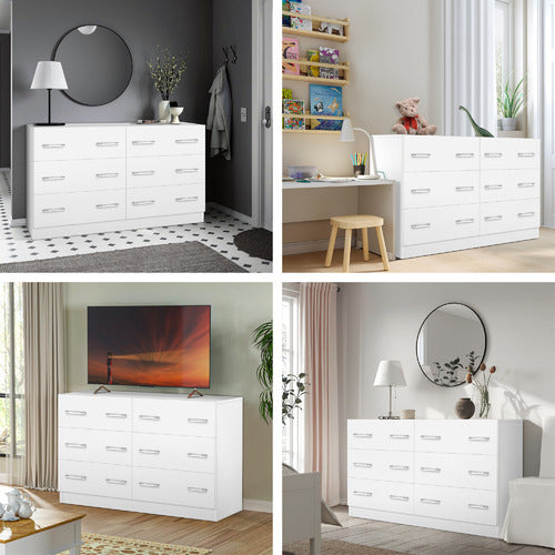 HOXTON ROOM ALLANIS 6 DRAWER CHEST