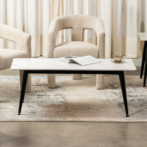 KEYS ROAD DESIGNS ALLEY CERAMIC COFFEE TABLE