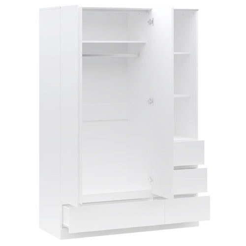 CAPE FURNITURE ALLIONA 2 DOOR 4 DRAWER WARDROBE