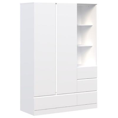 CAPE FURNITURE ALLIONA 2 DOOR 4 DRAWER WARDROBE
