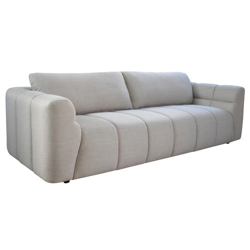 ALMA 3 SEATER UPHOLSTERED SOFA