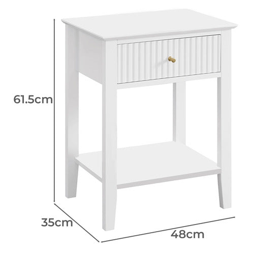 WEST VALLEY INTERIORS AMARA BEDSIDE TABLE