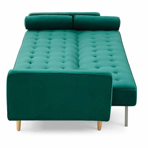 MIKASA FURNITURE AMELIA VELVET SOFA BED
