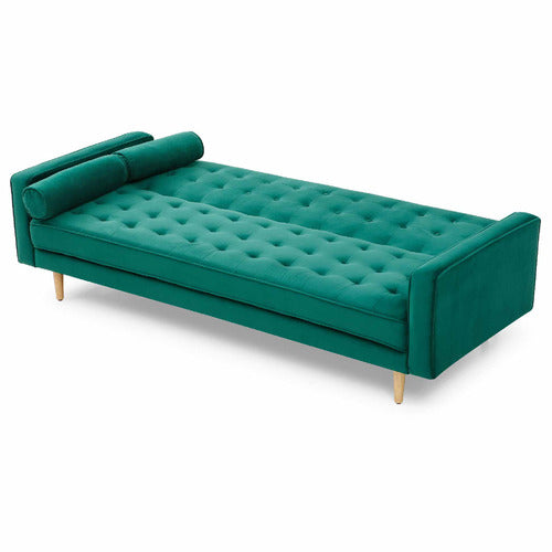 MIKASA FURNITURE AMELIA VELVET SOFA BED