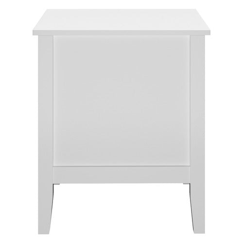 LIVING FUSION ANDES 2 DRAWER BEDSIDE TABLE