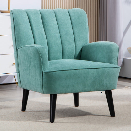 EVIE HOME ANDREAS UPHOLSTERED ARMCHAIR