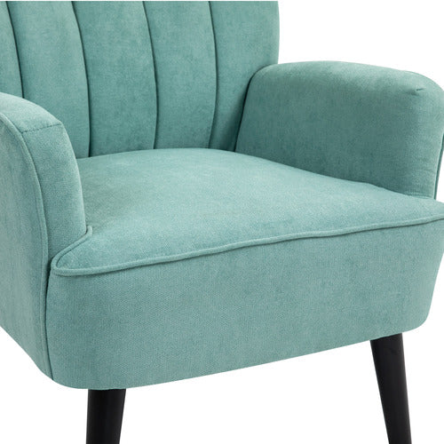 EVIE HOME ANDREAS UPHOLSTERED ARMCHAIR