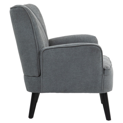 EVIE HOME ANDREAS UPHOLSTERED ARMCHAIR