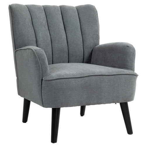 EVIE HOME ANDREAS UPHOLSTERED ARMCHAIR
