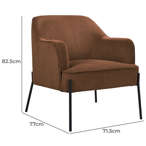 LEGACY FURNITURE ANDRES UPHOLSTERED ARMCHAIR