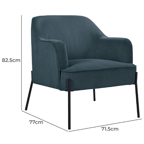 LEGACY FURNITURE ANDRES UPHOLSTERED ARMCHAIR