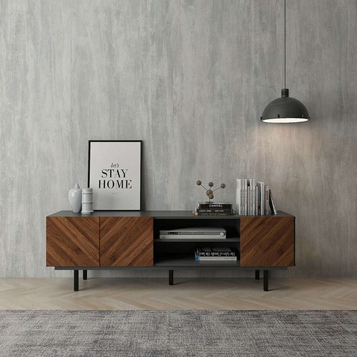 LUNA CO. 160CM ANNEKAL 3 DOOR TV UNIT