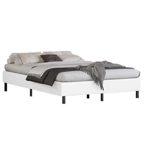 HOXTON ROOM MARYAM PU LEATHER BED BASE