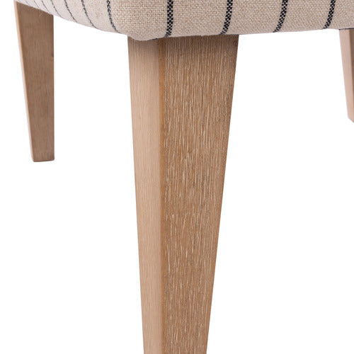 THE HOME COLLECTIVE ARIAN LINEN & COTTON ARMCHAIR