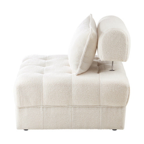 LIVING FUSION ARMATI TUFTED ACCENT CHAIRS (SET OF 2)