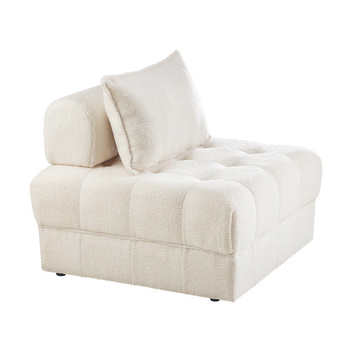 LIVING FUSION ARMATI TUFTED ACCENT CHAIRS (SET OF 2)