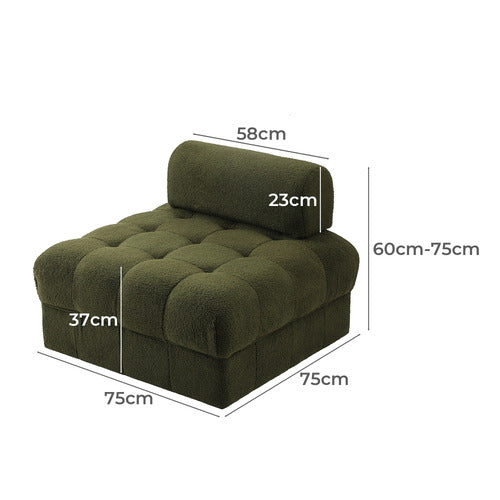 LIVING FUSION ARMATI TUFTED ACCENT CHAIRS (SET OF 2)