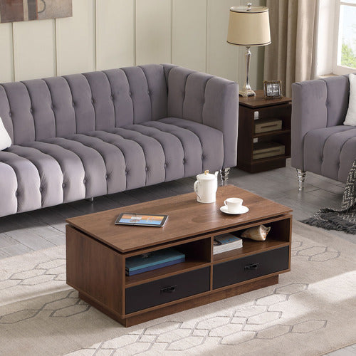 MONUMENT FURNITURE ARTEMIS 2 DRAWER COFFEE TABLE