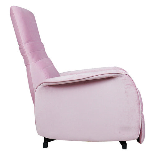 YORK STREET ARUZHAN VELVET RECLINER ARMCHAIR