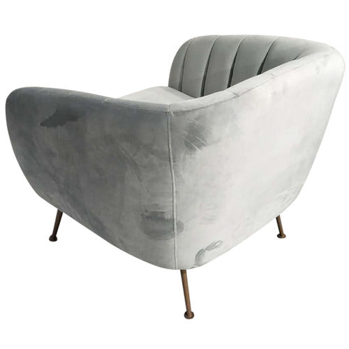 BY DESIGNS ASHA VELVET ACCENT CHAIR