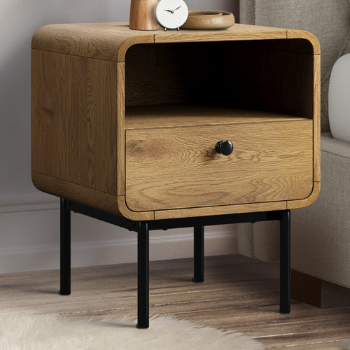 LIVING FUSION ASHBOURNE BEDSIDE TABLE