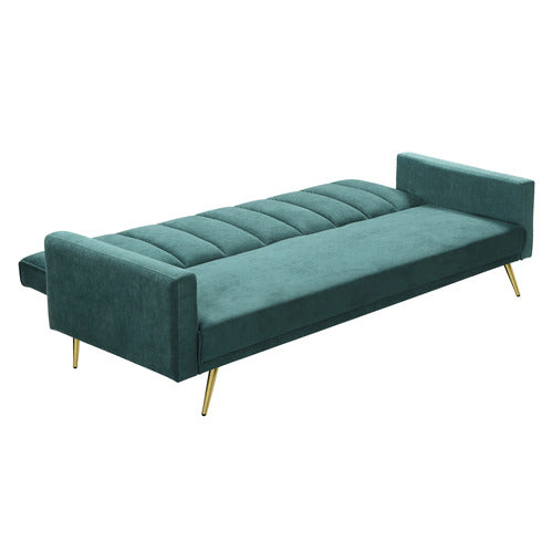OAKLEIGH HOME ASPEN 3 SEATER VELVET SOFA BED