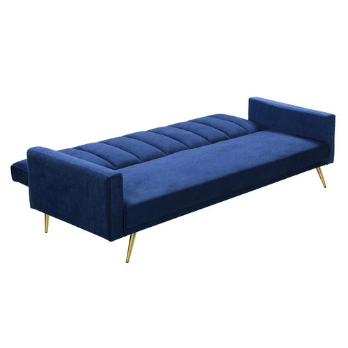 OAKLEIGH HOME ASPEN 3 SEATER VELVET SOFA BED