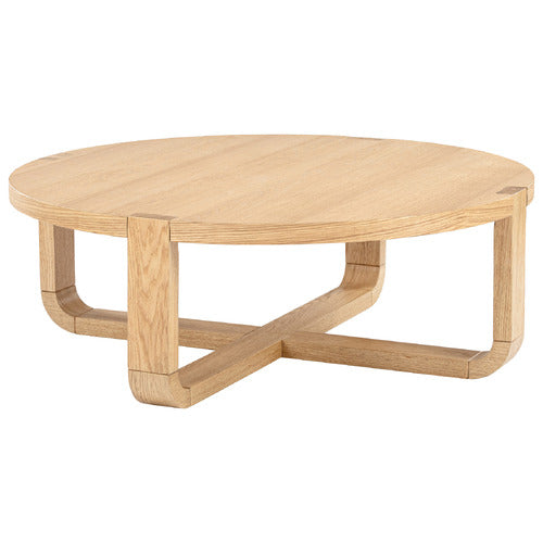 100CM ASPYN OAK WOOD COFFEE TABLE