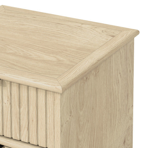 WEST VALLEY INTERIORS ASTAR 3 DRAWER BEDSIDE TABLE