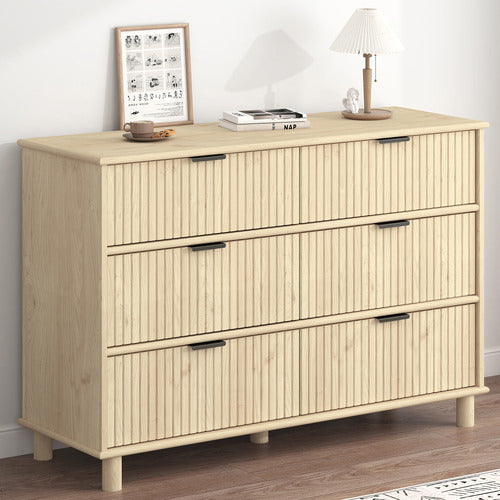 WEST VALLEY INTERIORS ASTAR 6 DRAWER CHEST