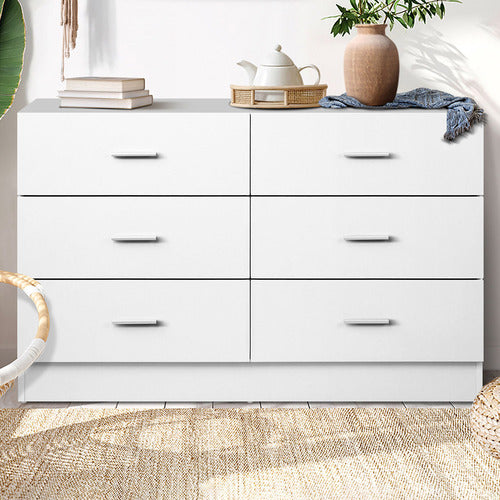 LIVING FUSION ASTERIA 6 DRAWER CHEST