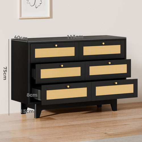 HOXTON ROOM ASTORIA 6 DRAWER CHEST