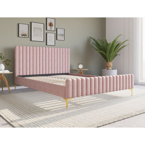 RAWSON & CO ASTRA VELVET BED