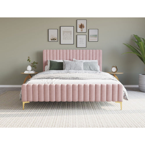 RAWSON & CO ASTRA VELVET BED