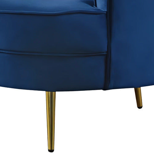 EVIE HOME ATASHA 3 SEATER VELVET SOFA