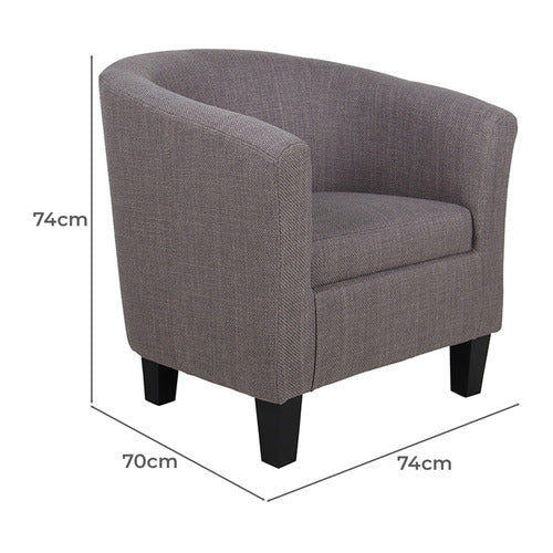 BY DESIGNS ATHENA TUB CHAIR