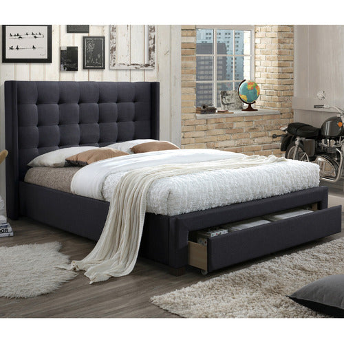 WESTERN DESIGNS ATLANTA QUEEN BED & MATTRESS