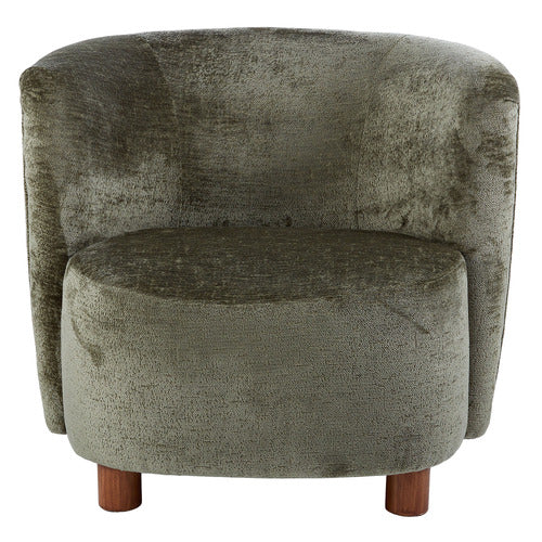 THE HOME COLLECTIVE ATLAS CHENILLE ARMCHAIR
