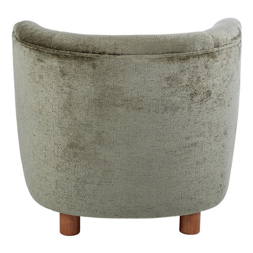 THE HOME COLLECTIVE ATLAS CHENILLE ARMCHAIR